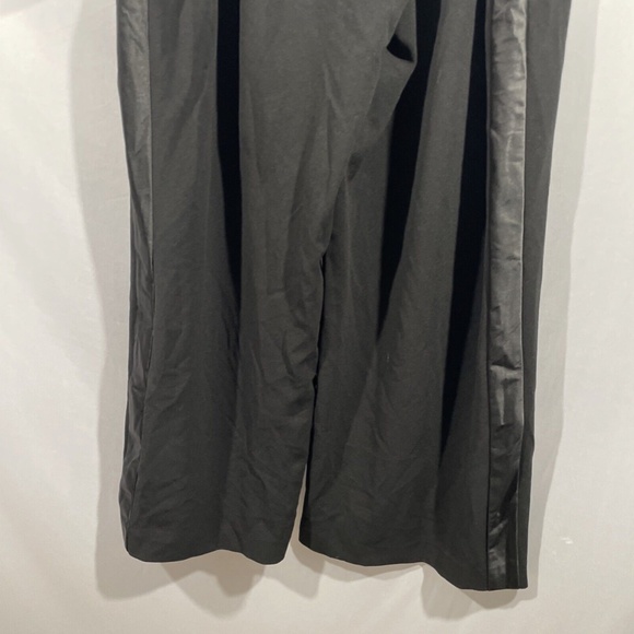 NWT $99 ADRIANNA‎ PAPELL [ Plus Size 22W ] Tuxedo-Stripe Dress Pants Black - Picture 16 of 16